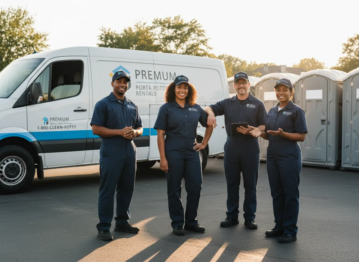 VIP Portable Toilets company in Blue River, WI